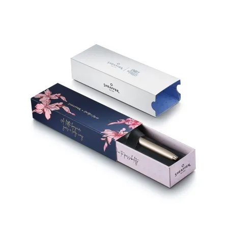 Stylo Plume M Sheaffer - Série 100 - Emily in Paris  - Champagne Doré - Coffret
