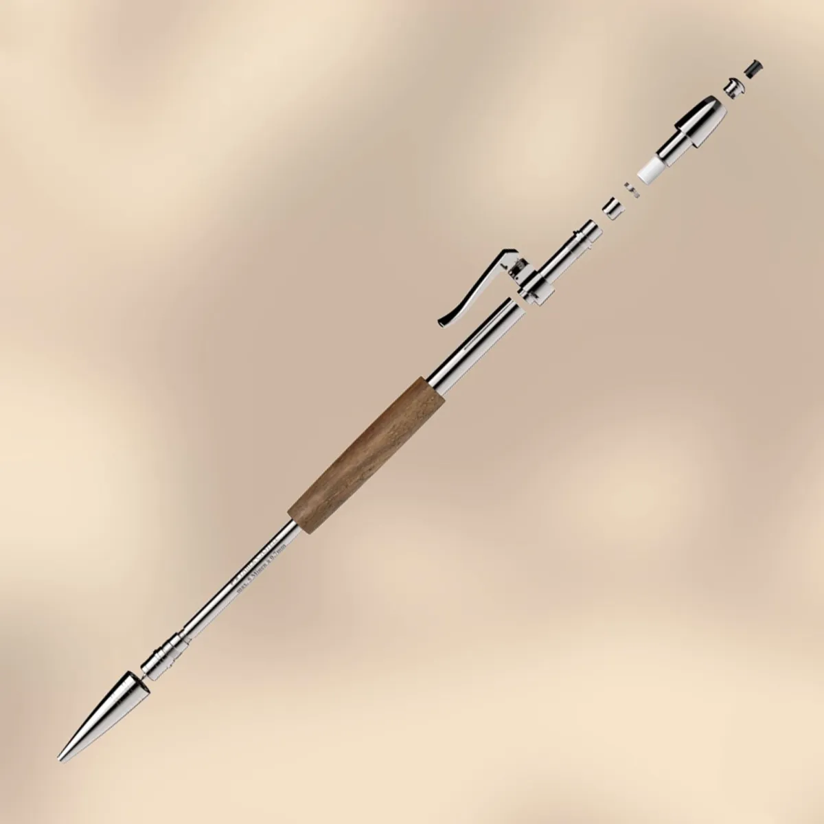 Porte-mine 0.7 mm Magnum Noyer – Graf von Faber-Castell - Bois noble