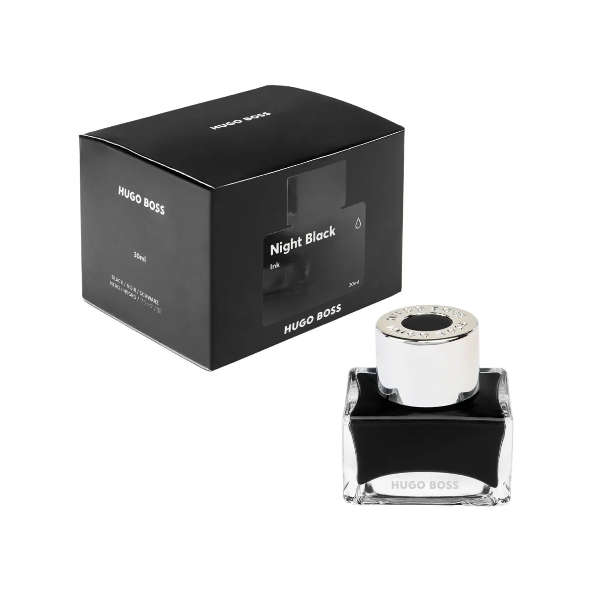 Encre Hugo Boss Night Black 30 ml – Flacon en Verre