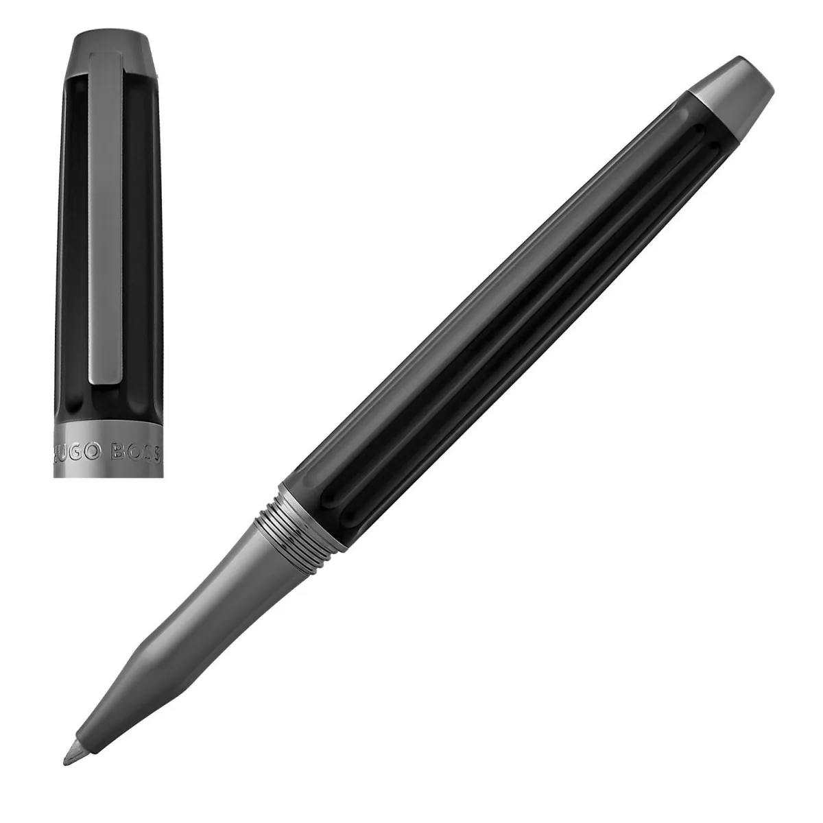 Stylo roller Hugo Boss - Beam - Black