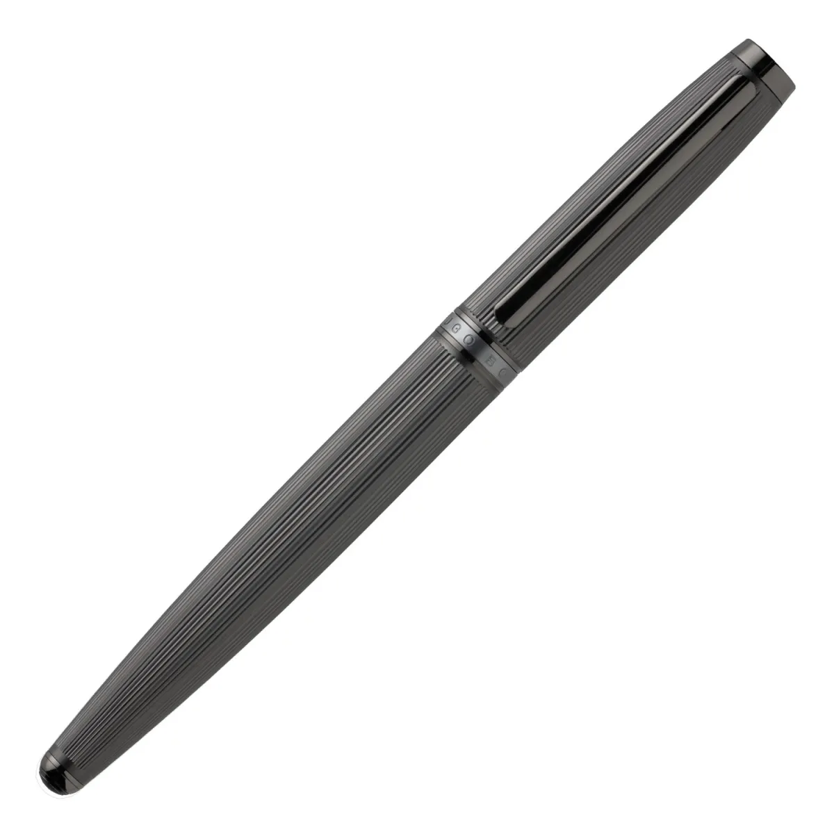 Hugo Boss Blaze Gun - Stylo Plume M Bronze Mat Design Art Déco