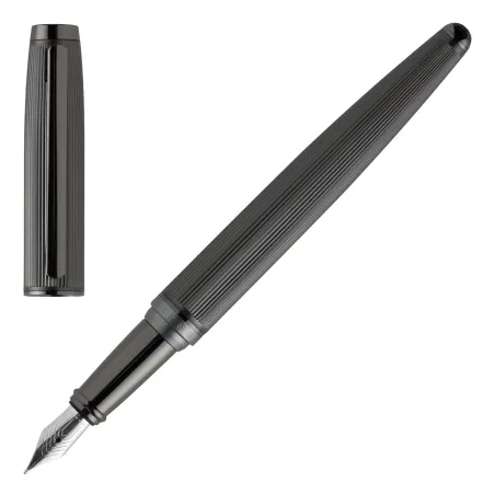 Hugo Boss Blaze Gun - Stylo Plume M Bronze Mat Design Art Déco