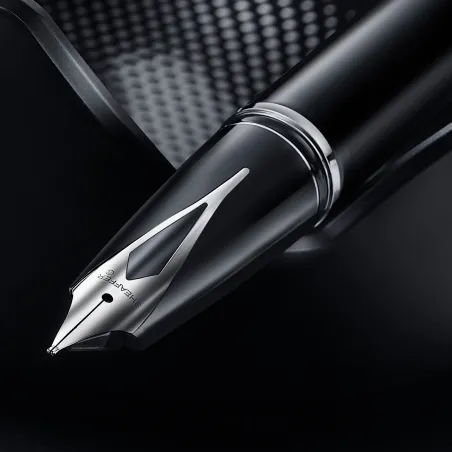 Stylo plume Sheaffer Legacy 9064 – Noir finition chromée - Plume fine