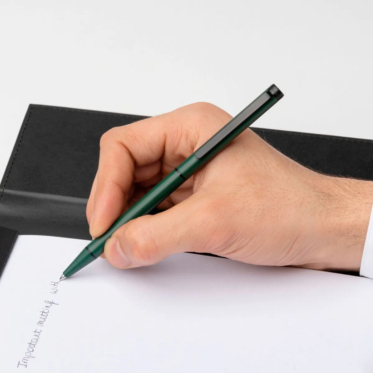 Stylo Bille Hugo Boss Cloud Matte Cool Green