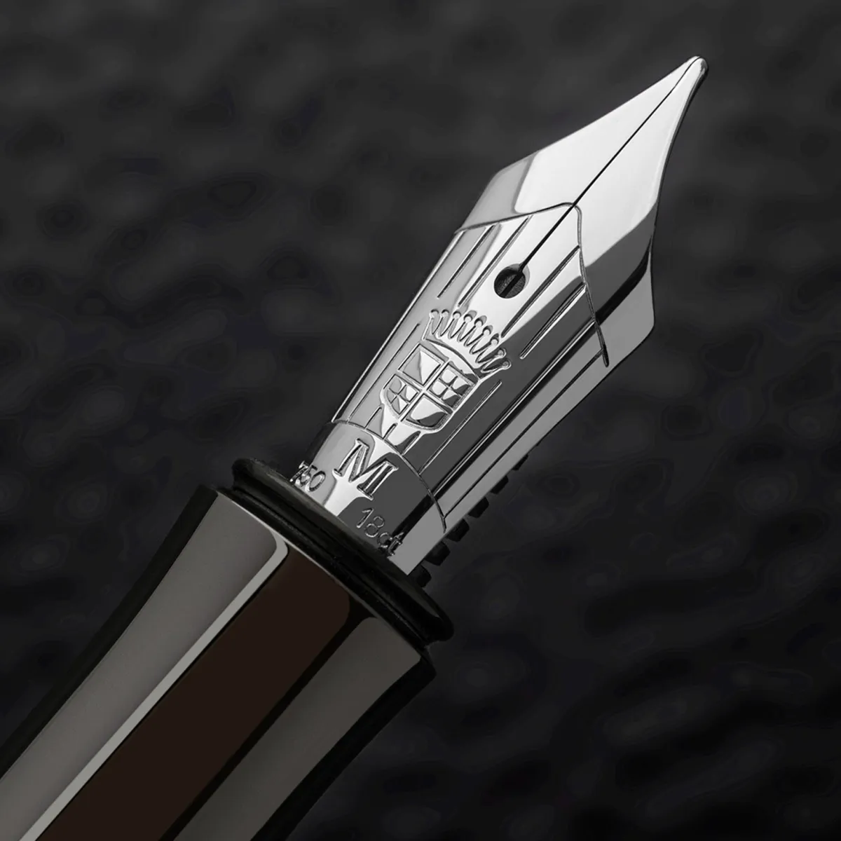 Stylo plume (F) Graf von Faber Castell - Classique - Ebène de Macassar - Plume