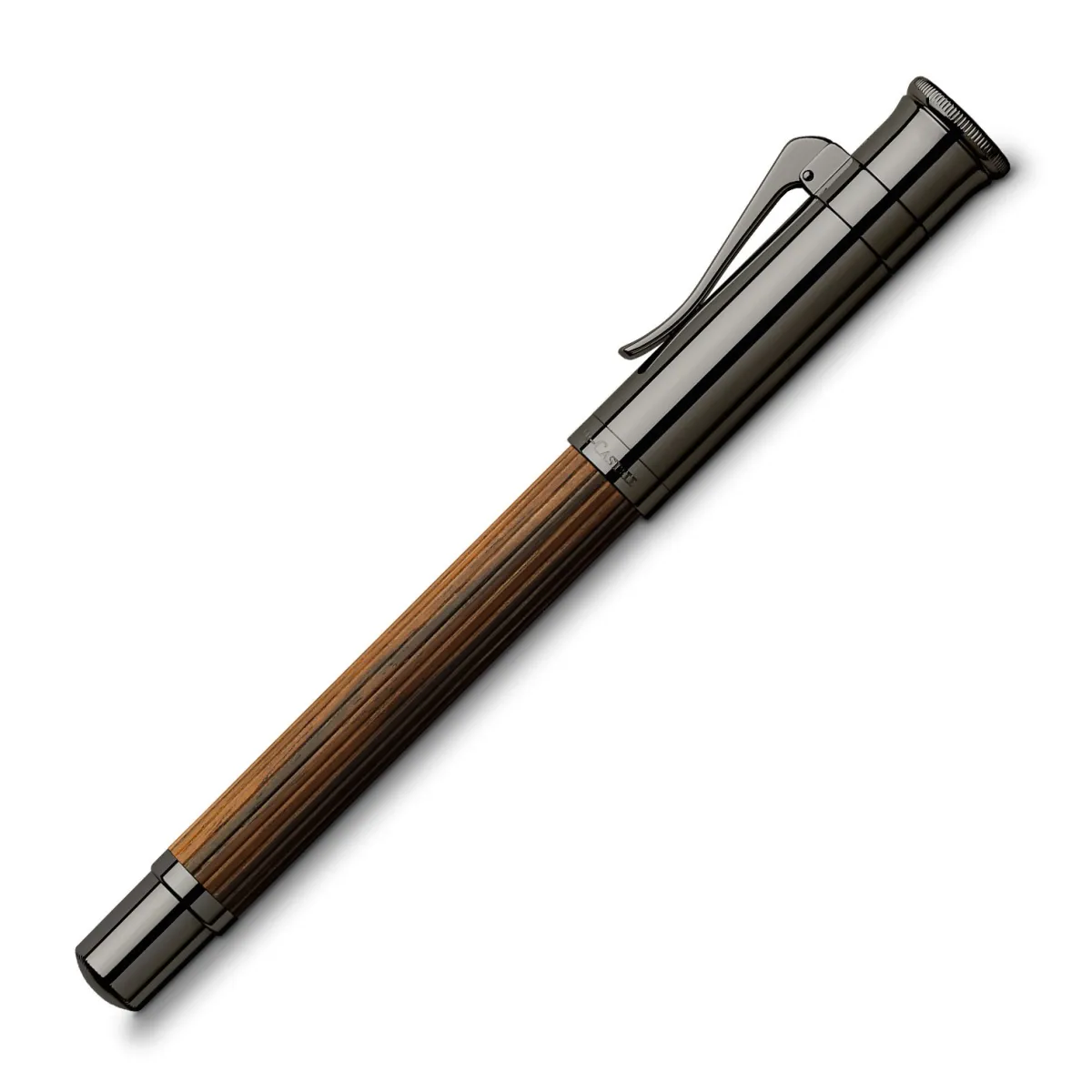 Stylo plume (EF) Graf von Faber Castell - Classique - Ebène de Macassar - Fermé