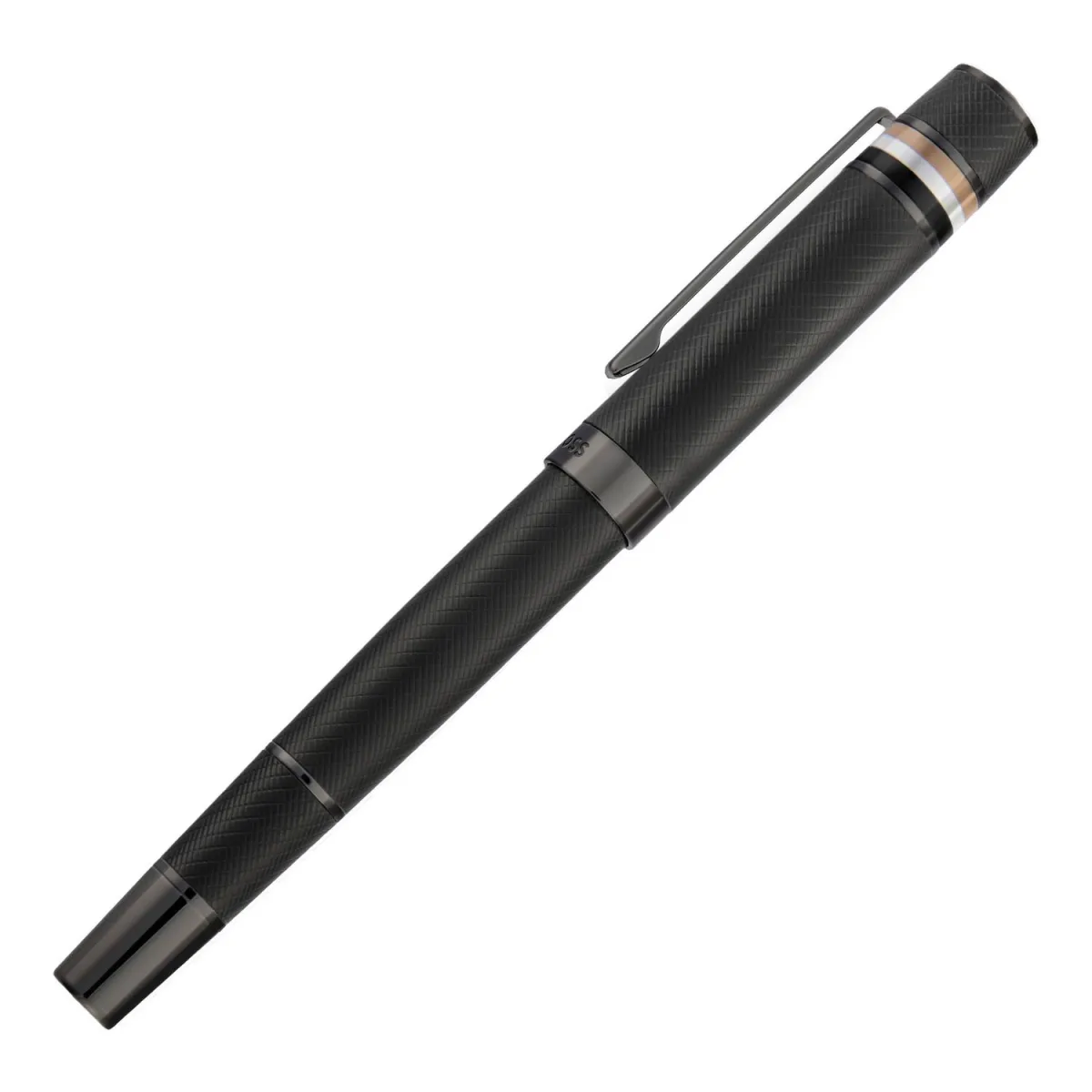Stylo plume (M) Hugo Boss - Core Iconic - Black - Fermé