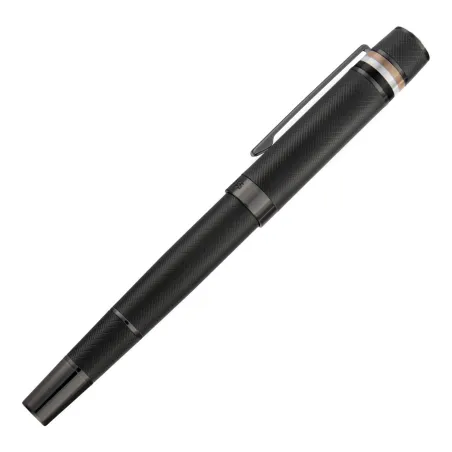 Stylo plume (M) Hugo Boss - Core Iconic - Black - Fermé