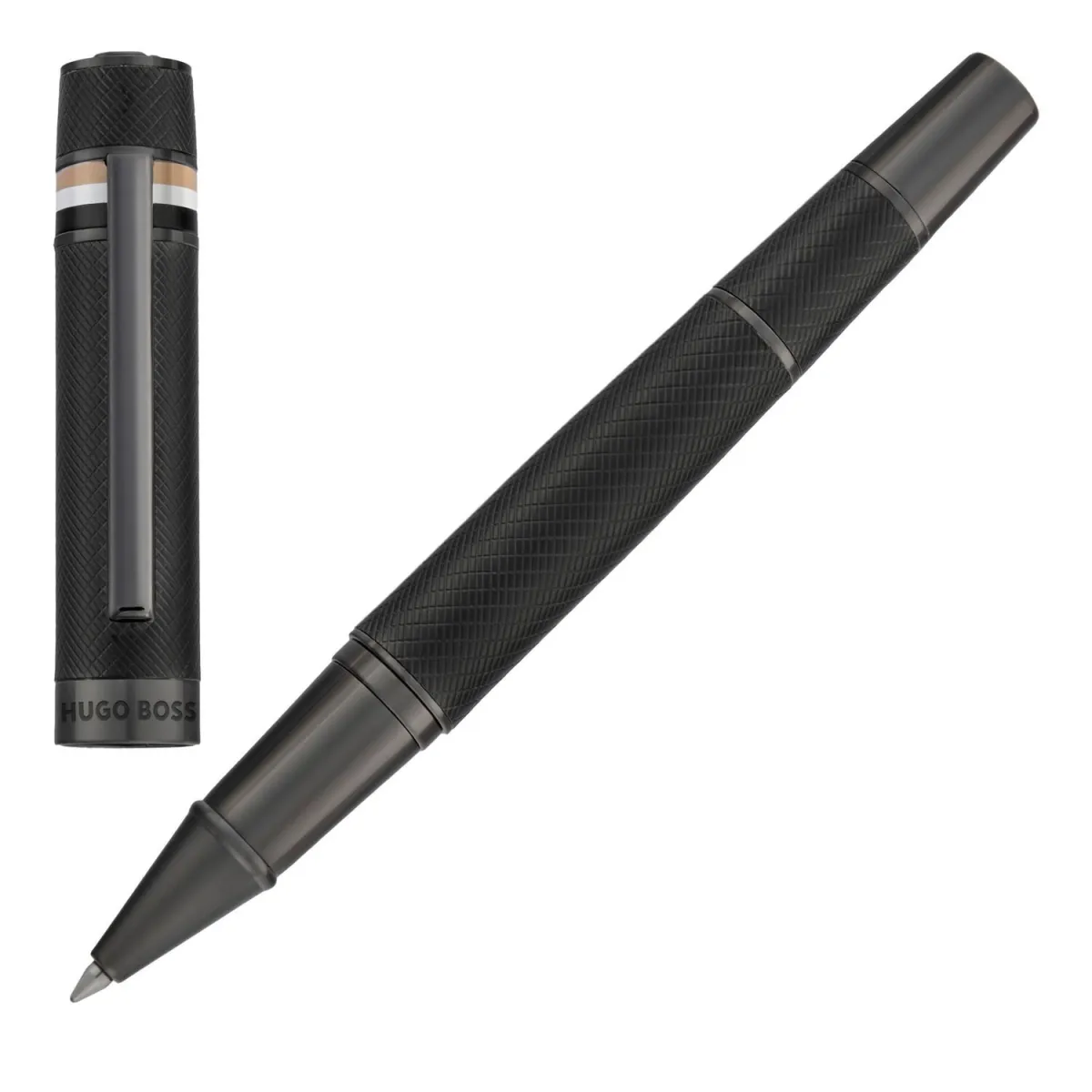 Stylo roller Hugo Boss - Core Iconic - Black