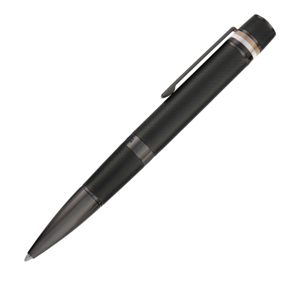 Stylo bille Hugo Boss - Core Iconic - Black