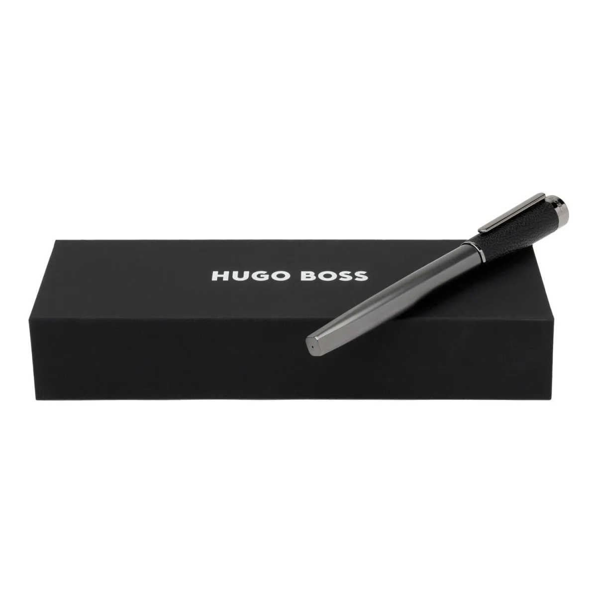 Stylo roller Hugo Boss - Corium - Black - Coffret