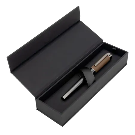 Stylo roller Hugo Boss - Corium - Camel - Coffret