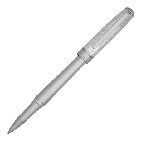 Stylo roller Hugo Boss - Essential - Metal Silver - Pointe