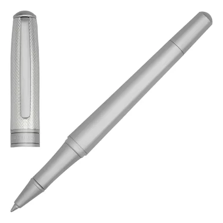 Stylo roller Hugo Boss - Essential - Metal Silver