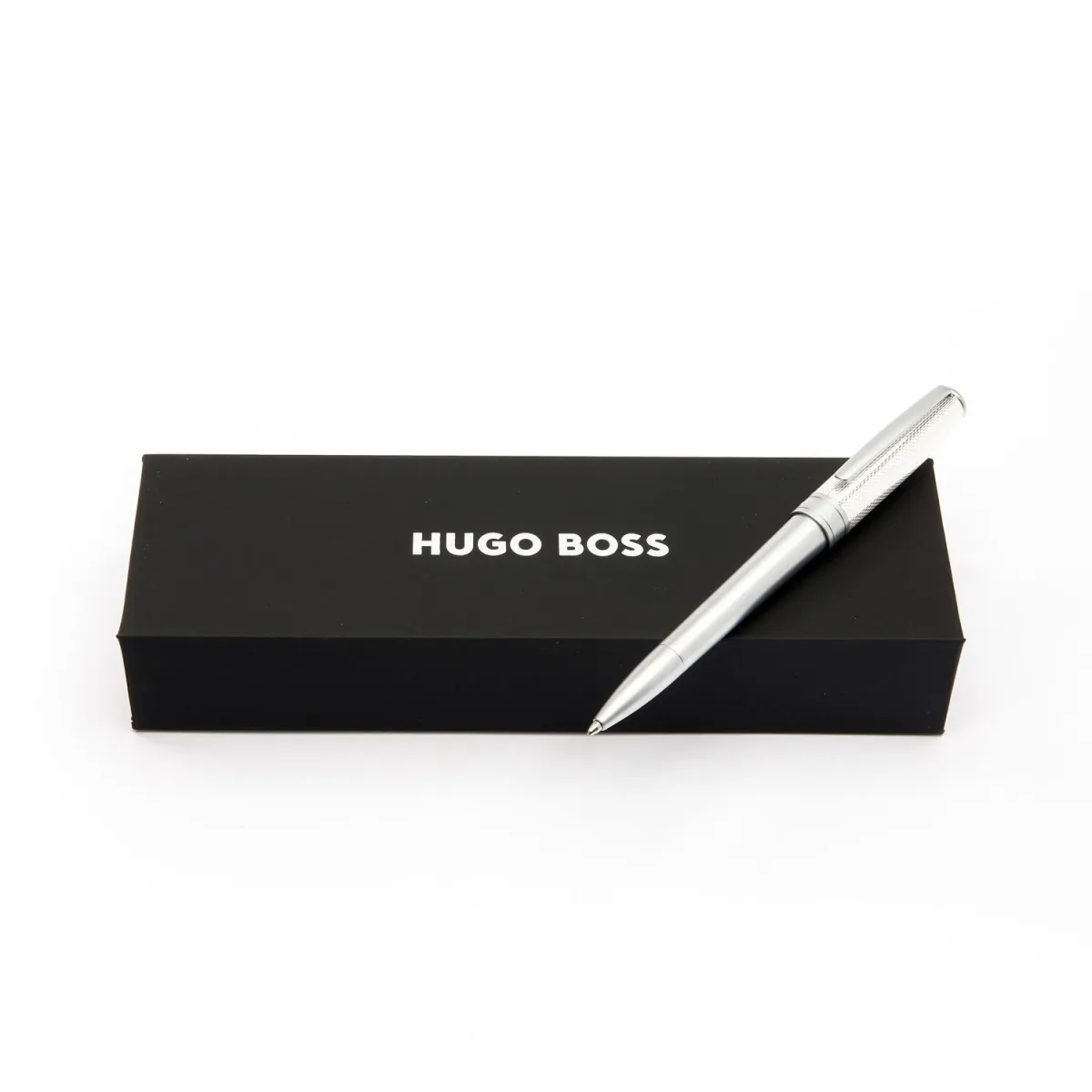 Stylo Bille Hugo Boss Essential Metal Silver