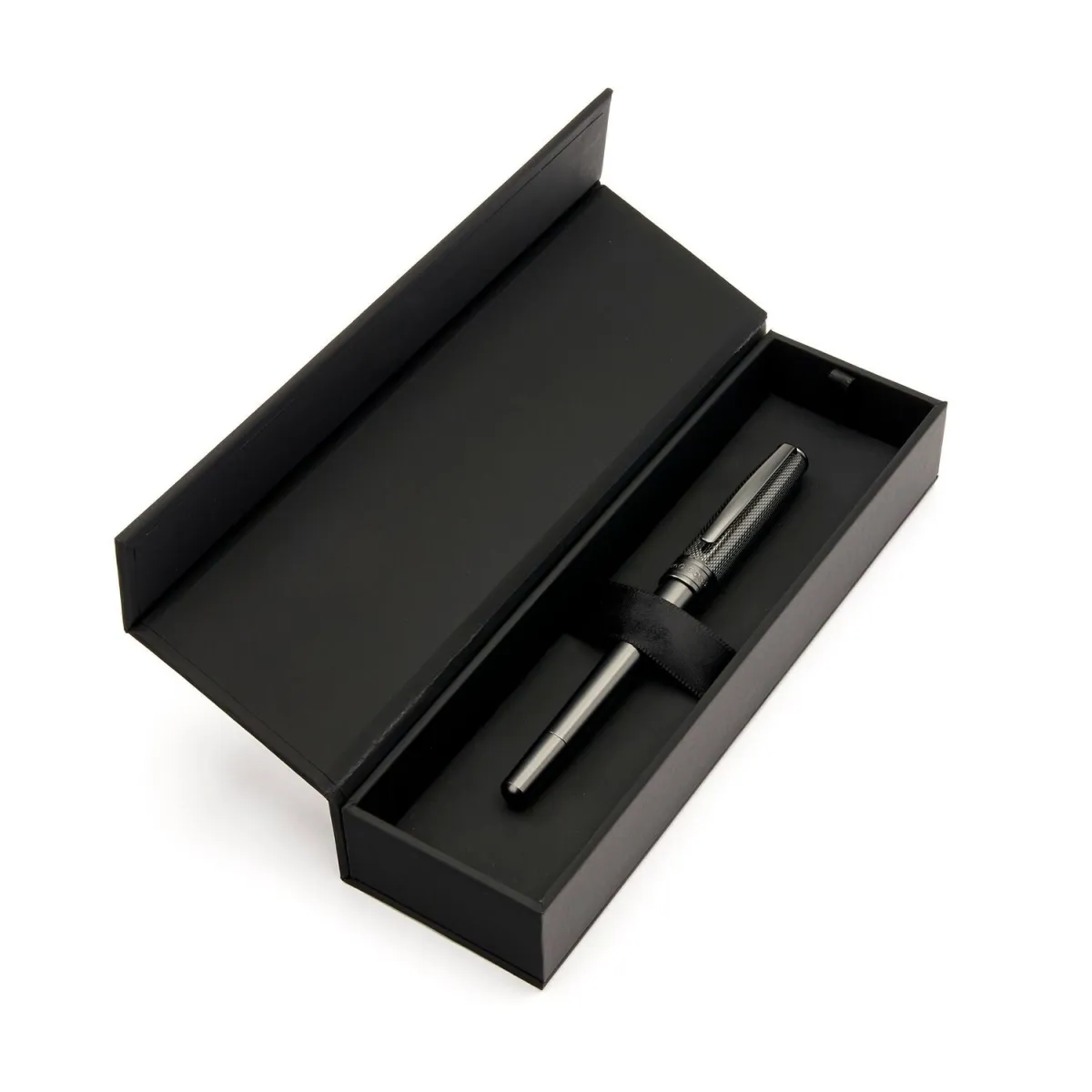 Stylo roller Hugo Boss - Essential - Metal Gun - Coffret