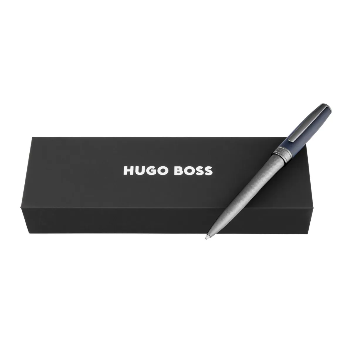 Stylo bille Hugo Boss - Essential - Active Blue - Coffret