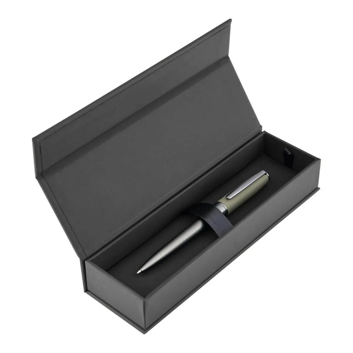 Stylo bille Hugo Boss - Essential - Active Green - Coffret