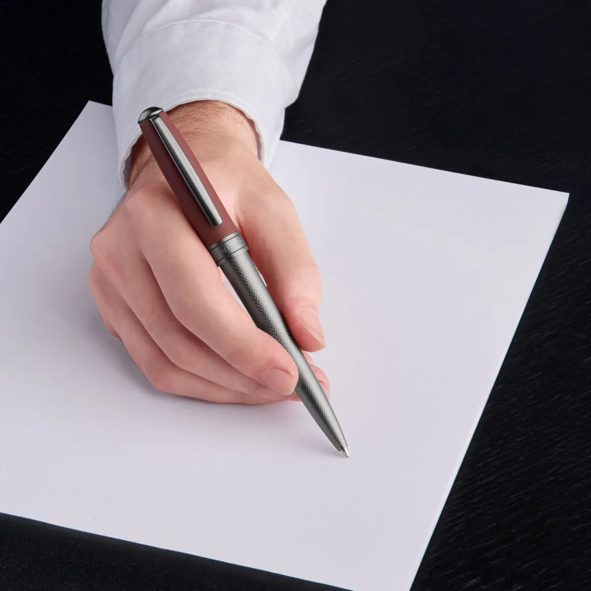 Stylo Bille Hugo Boss Essential Active Red