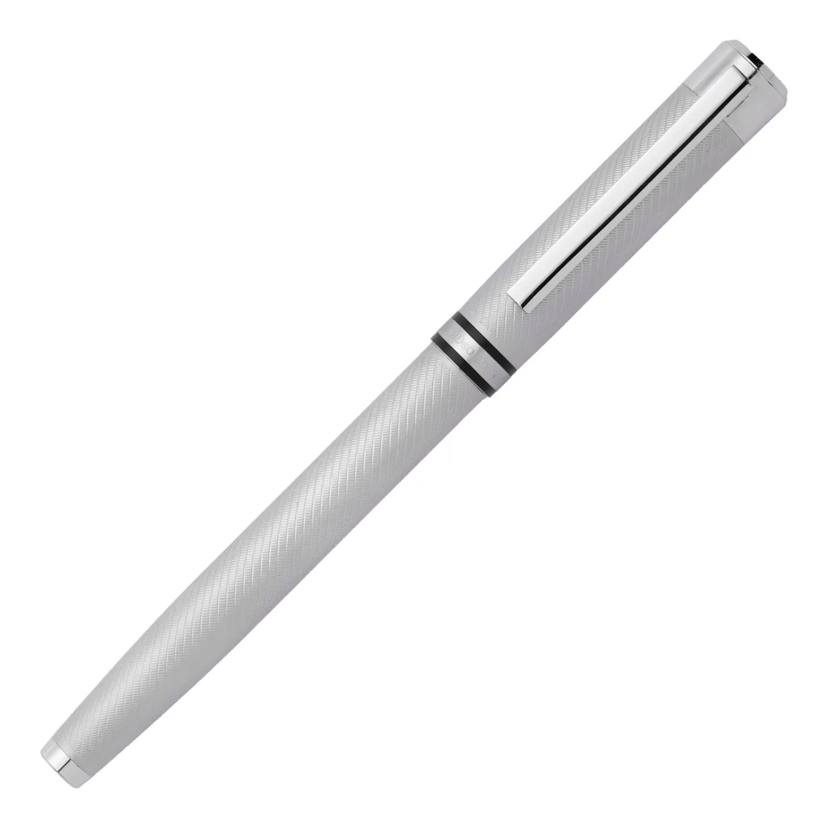 Stylo Plume Hugo Boss Filament Chrome - Plume Moyenne