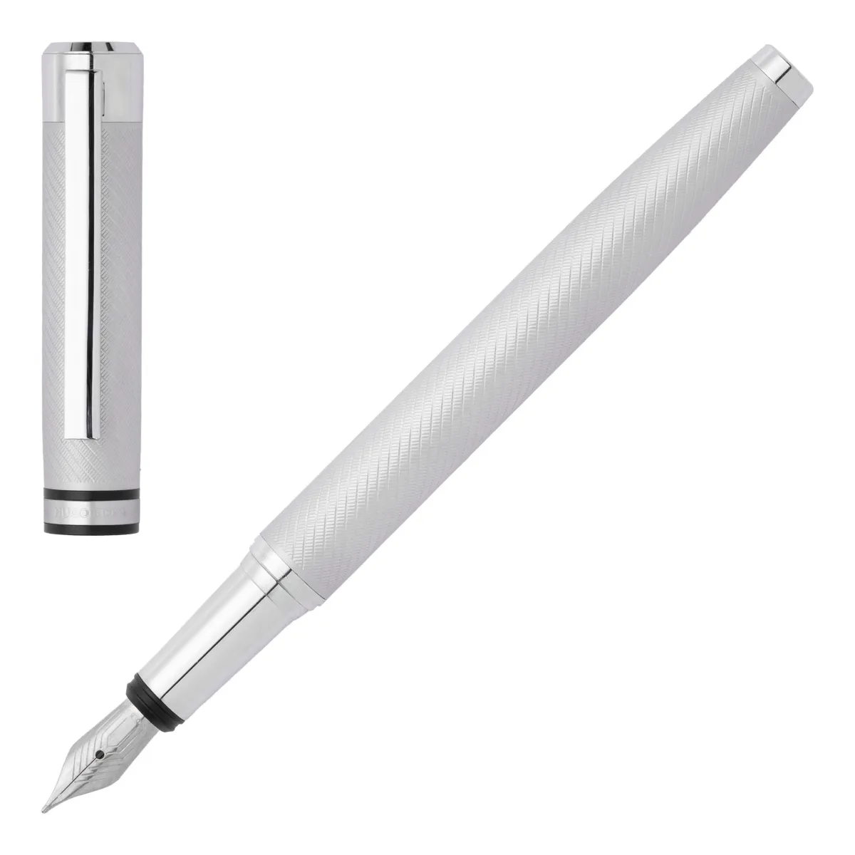 Stylo Plume (M) Hugo Boss - Filament - Chrome