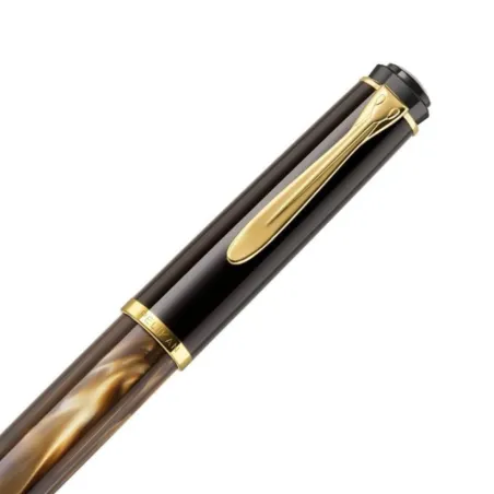 Stylo plume (M) Pélikan M 200 Classic - Brun marbré M
