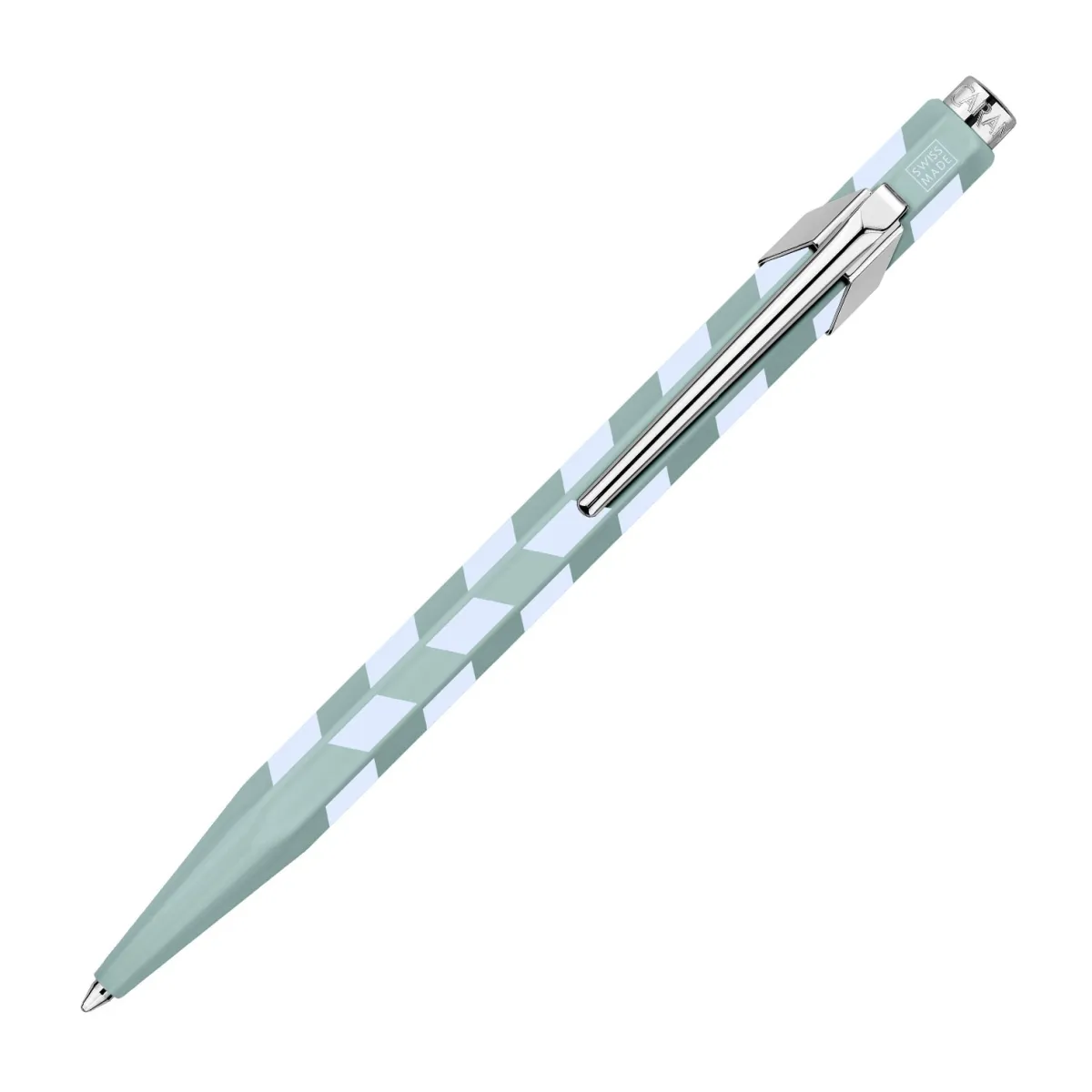 Stylo bille 849 CARAN D'ACHE - Mosaic - Vert d'eau - Édition Spéciale