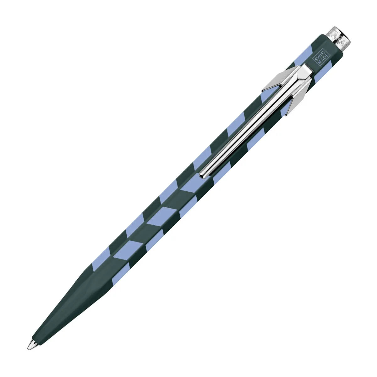 Stylo bille 849 CARAN D'ACHE - Mosaic - Vert sapin - Édition Spéciale