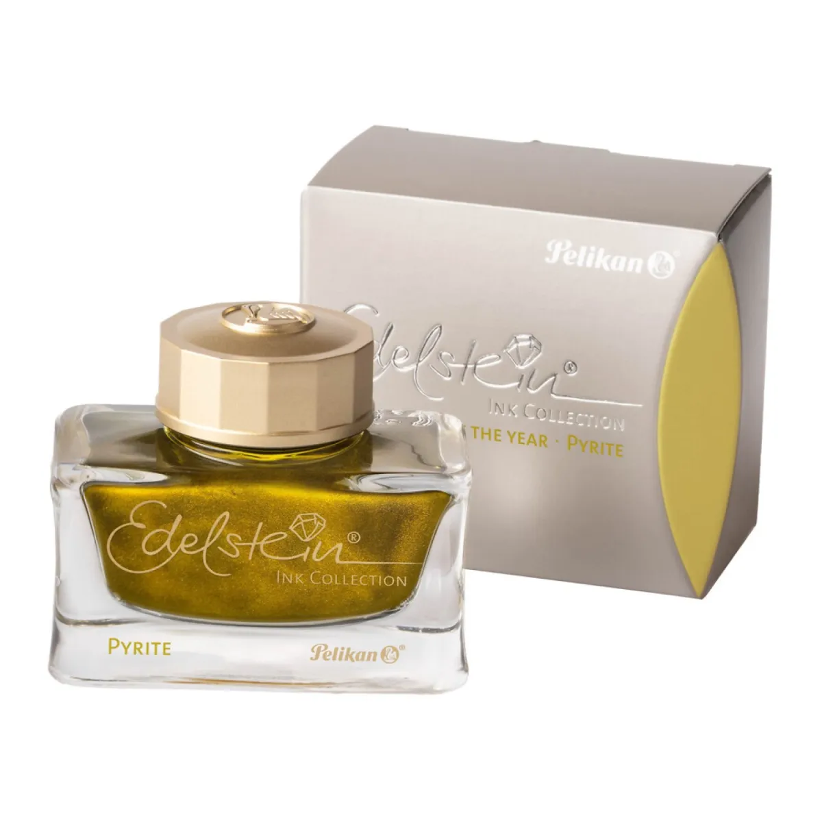 Encre Pelikan Edelstein Pyrite - Encre de l’Année 2026 50 ml - Ed.spéciale