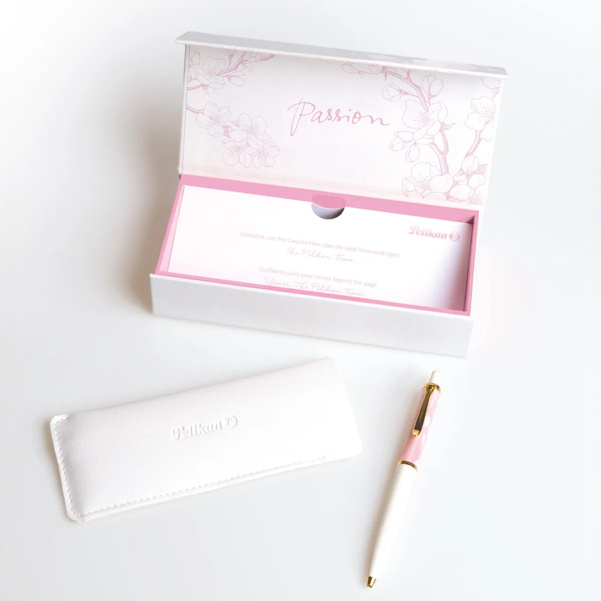 Stylo Bille Pélikan - Classic M200 - Cherry Blossom K200 - Edition spéciale - coffret