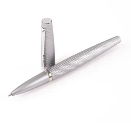 Stylo Roller "Viper" DIPLOMAT Silver Guilloché
