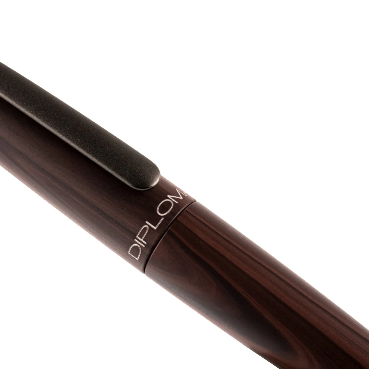 Stylo Bille Diplomat - Aero Rhomb Chrome - Bague