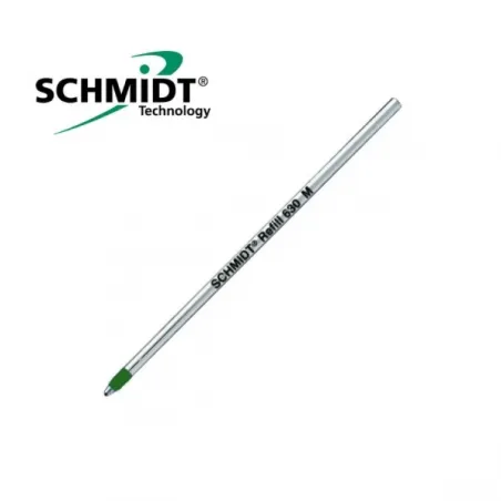 Recharge Mini Bille Schmidt S630 Courte Internationale Vert