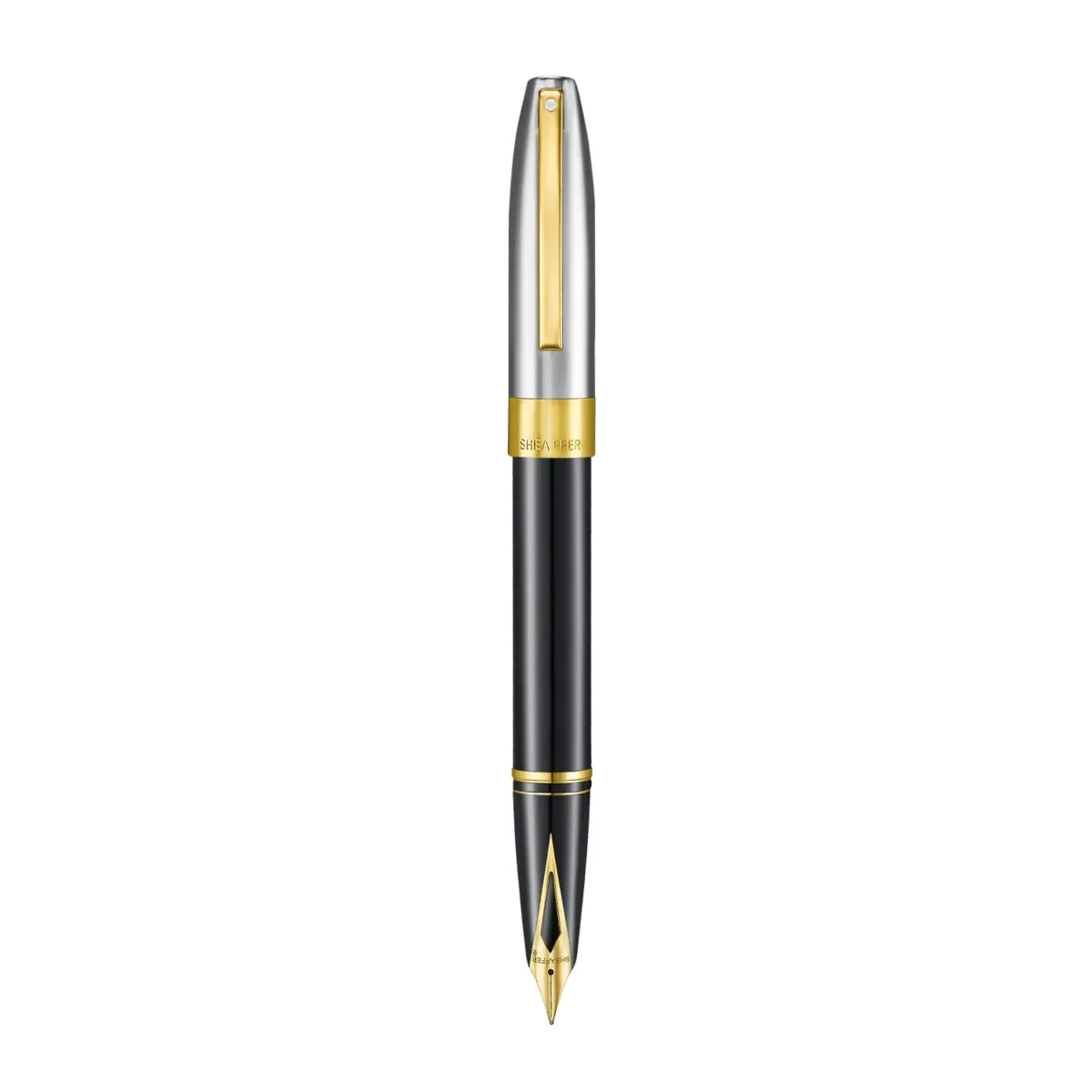 Stylo plume (M) Sheaffer - Legacy 9064 - Noir Chrome/Gold - Détails