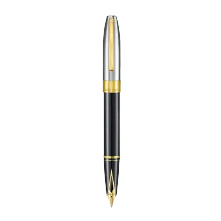 Stylo plume (M) Sheaffer - Legacy 9064 - Noir Chrome/Gold - Détails