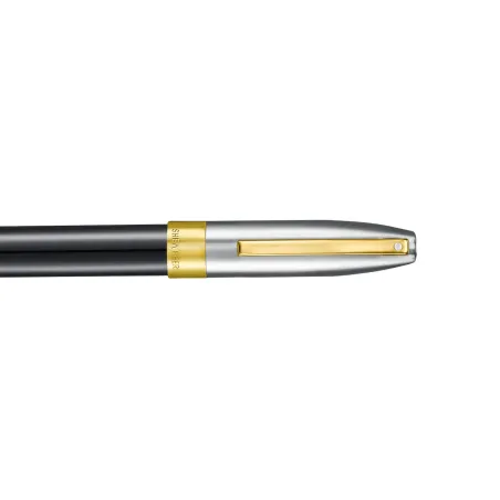Stylo plume (M) Sheaffer - Legacy 9064 - Noir Chrome/Gold - Capuchon
