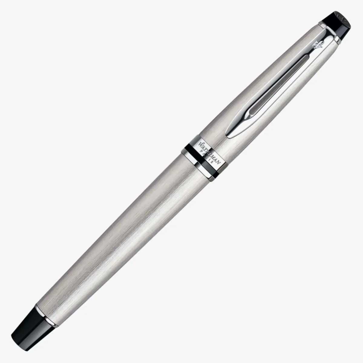 Stylo Roller Waterman Expert Acier CT - Pointe fine