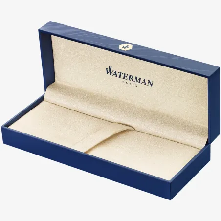 Stylo bille WATERMAN - Expert Deluxe laqué noir - CT coffret
