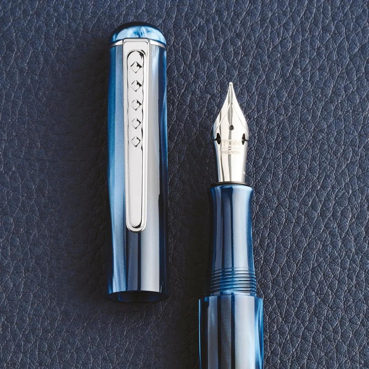 Stylo-plume M Tom Hessin Signature Blue - Plume