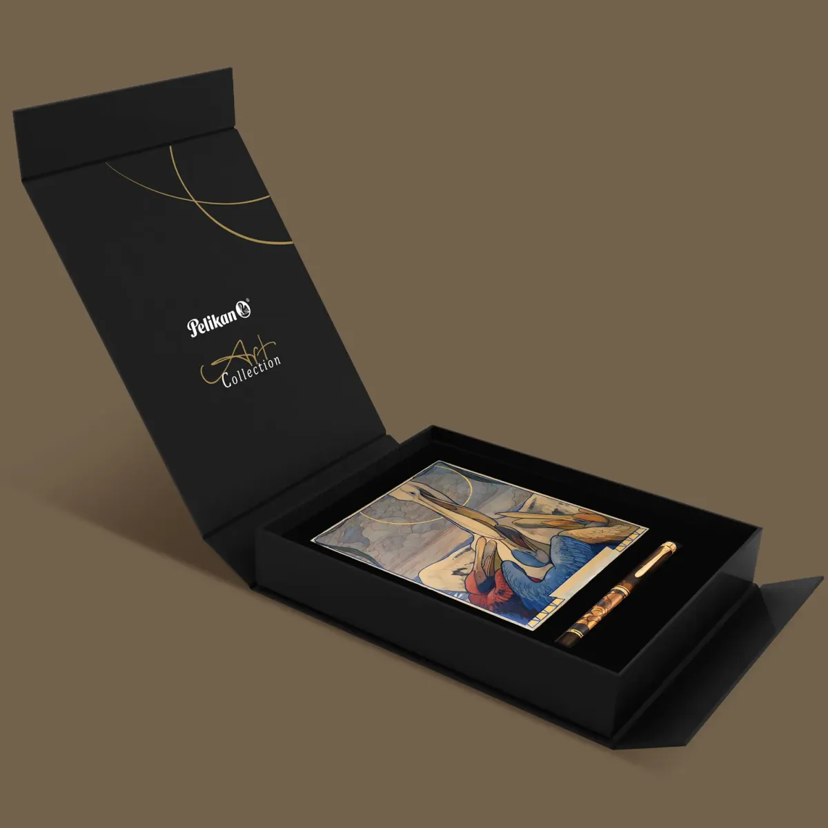 Stylo Plume M Pelikan Souverän M600 - Art Collection - Georg Tippel - Édition spéciale - Coffret