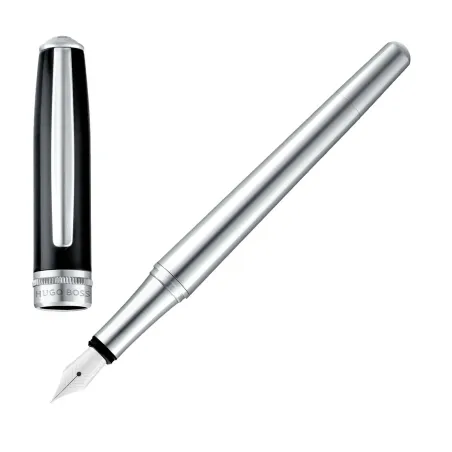 Coffret Cadeau Hugo Boss Essential Classic - Stylo-plume + Encre  + Piston - Stylo