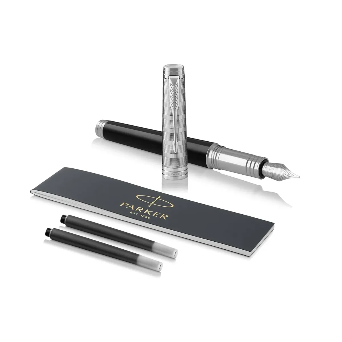 *Stylo-plume M Parker Premier Premium Custom Tartan Plume - Détails