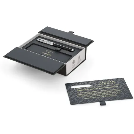 *Stylo Roller Parker Premier Premium Custom Tartan - Coffret