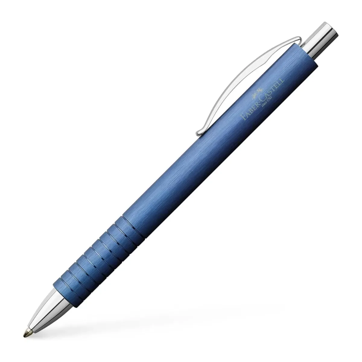 Stylo bille Faber-Castell - Essentio, aluminium bleu