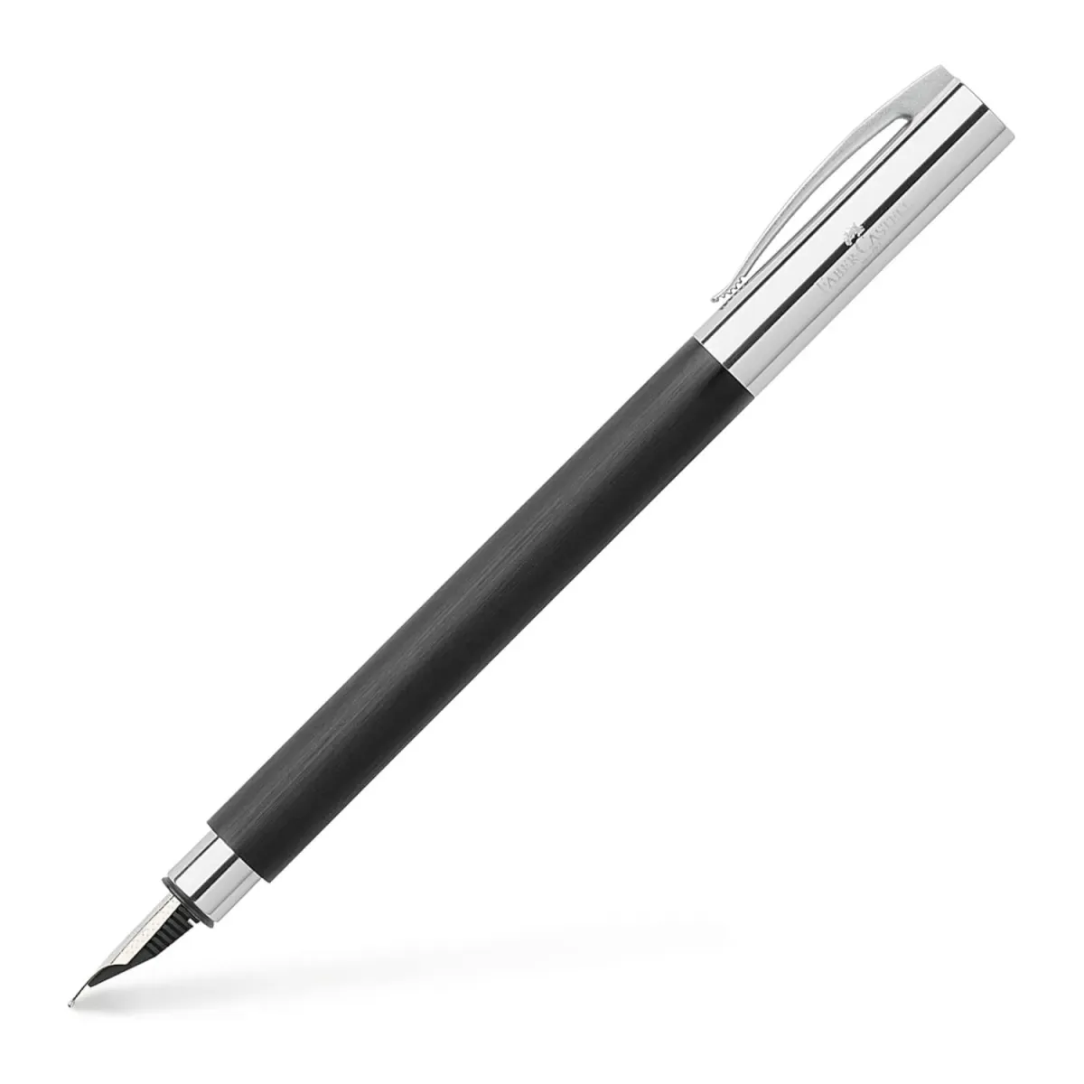 Stylo Plume M Faber-Castell Ambition Resine précieuse Noir