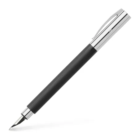 Stylo Plume M Faber-Castell Ambition Resine précieuse Noir