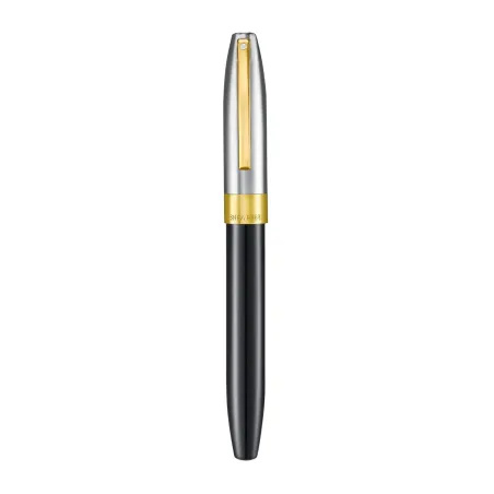 Stylo plume (F) Sheaffer - Legacy 9064 - Noir Chrome/Gold - Fermé