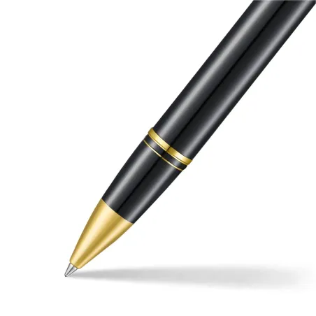 Stylo Roller Sheaffer - Legacy 9065 - Noir Chrome/Gold - Pointe
