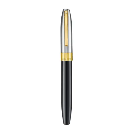 Stylo Roller Sheaffer - Legacy 9065 - Noir Chrome/Gold - Fermé