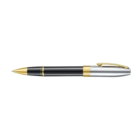 Stylo Roller Sheaffer - Legacy 9065 - Noir Chrome/Gold - Profil